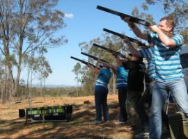 Clay Shooting stag weekend friendly competition
