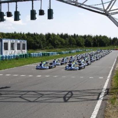 Kick off your stag do in Munich with go karts!