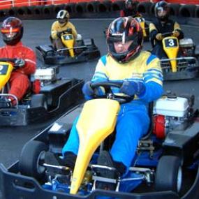 Competitive go kart race is waiting for you on the stag weekend in Berlin