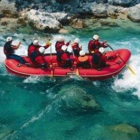Amazing white water rafting in Germany